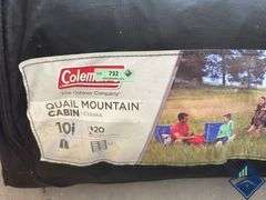 Coleman Quail Mountain Cabin 10 Person Tent