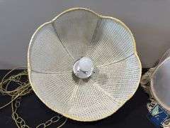 Rattan Flower Lamp Shade, etc.