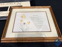 Grandchildren Picture Frame and “Broken Dreams” Picture