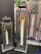 3 Pack LED Candle Tower Lanterns