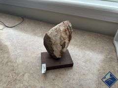 Brown Geode Desk Weight