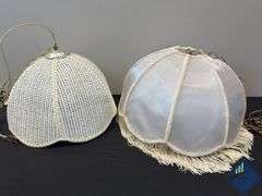 Rattan Flower Lamp Shade, etc.