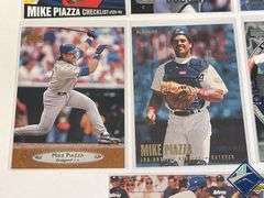 Mike Piazza ‘96 Fleer, Upper Deck, Pacific Collection, etc.