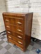 Vintage Waterfall Dresser
