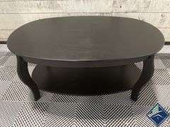 Black Tiered Coffee Table