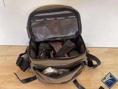 Canon EOS 20D, Lens, and Case