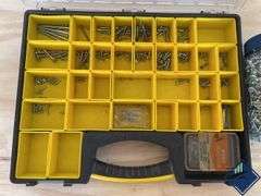 Screw Organizer and Tub of Screws