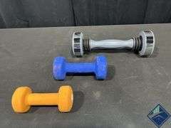 Shake Weights and Bell 5 & 8lb Weights