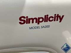 Simplicity Pioneer ll Sewing Machine with Case