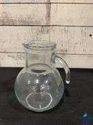 Glass Pitcher, Glass Drink Dispenser & Glass Storage Container