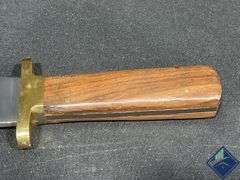 Antique Style Bowie Knife 15”