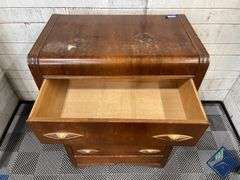 Vintage Waterfall Dresser