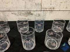 Vintage Corelle English Breakfast Juice Glasses