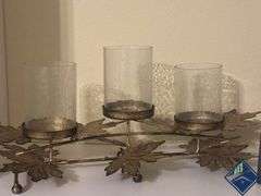 Candle Decor & Family Picture Frame