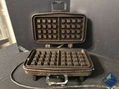 Old Fashioned Ice Cream Maker and Waffle Maker