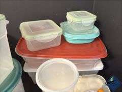Egg Slicer & Assortment of Food Storage Containers