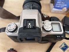 Canon Elan ll, Slide Projector Lens, Tripod Collar, etc.