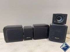 Vintage Sherwood Home Theater Speakers