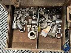 Tool Box with Vintage Tools