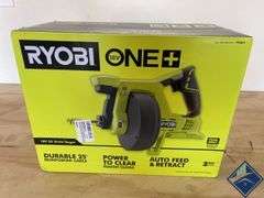 Ryobi One+ 18V 25’ Drain Auger