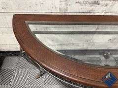 Half Circle Entry Table