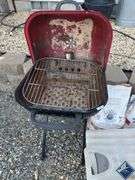 Small Grill with Charcoal & Plastic Tub