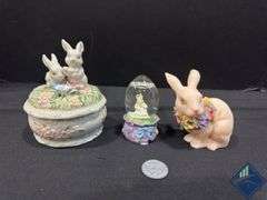 God Bless Our Family Cross, Easter Rabbit Trinket Box, etc.
