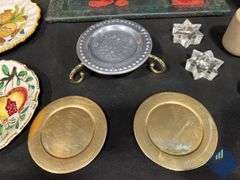 Decorative Plates, Candle Holders, etc.