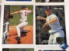Roger Clemens Donruss, Upper Deck, Topps Finest Cards, etc.