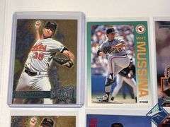 Mike Mussina 1996 Metal Universe, Topps Stadium Club, Donruss Cards, etc.
