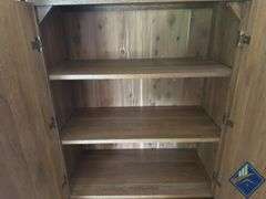 Castle Mfg. Wood Cabinet/Dresser