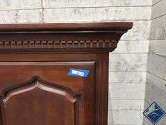 Wooden Entertainment Stand with Shelves