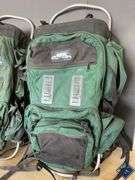 Large Green Jansport Hiking Backpacks