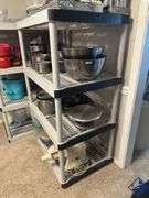 Plastic Storage Shelf *contents not included*come after 1*