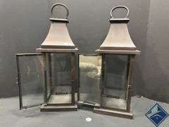 Pair of Outdoor Lanterns
