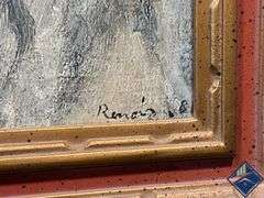 Vintage Renoir Framed Print