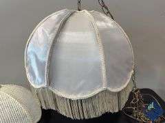 Rattan Flower Lamp Shade, etc.