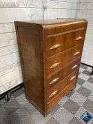 Vintage Waterfall Dresser