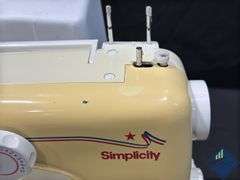 Simplicity Pioneer ll Sewing Machine with Case