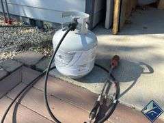 15lbs Propane Tank with Torch