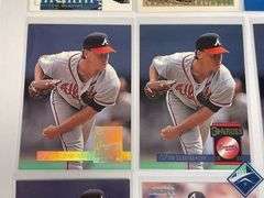 Tom Glavine Donruss, Upper Deck, Topps Stadium Club Cards, etc.