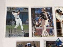 Frank Thomas Topps Finest, Upper Deck, ‘94 Fleer Ultra Cards, etc.