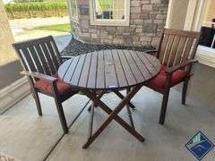 Pottery Barn Patio Table & 2 Chairs