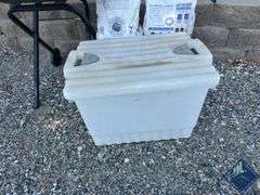 Small Grill with Charcoal & Plastic Tub