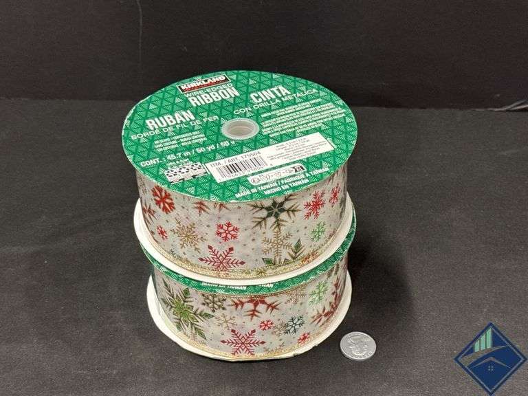 Kirkland Signature Wire Edged Ribbon