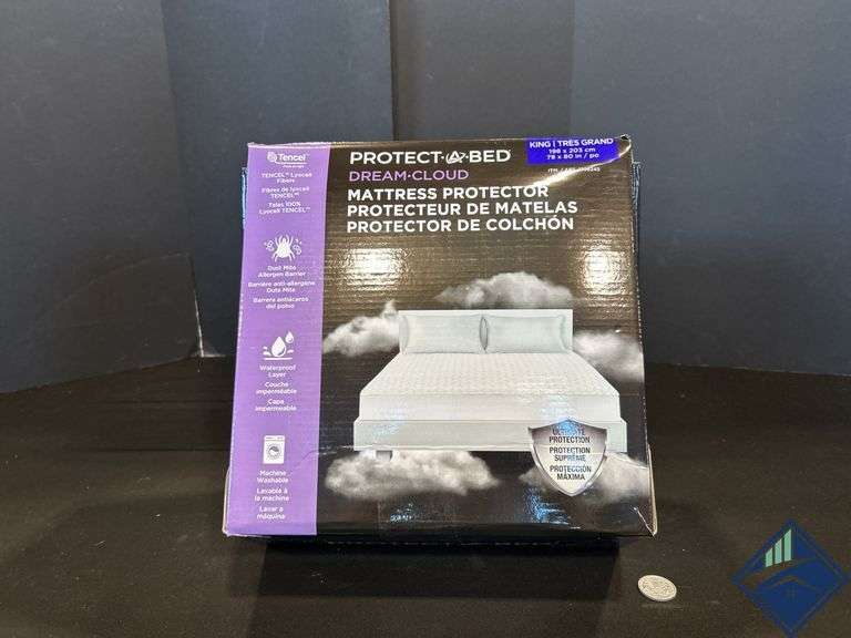 Protect-a-Bed Mattress Protector – Waterproof, Breathable, Tencel Lyocell Top King