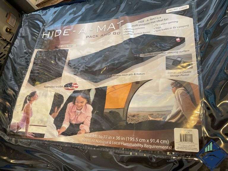 Hide a Mat Pack and Go
