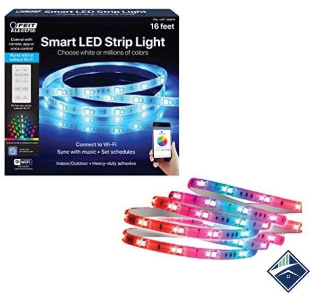 Feit Electric Wi-Fi Smart 16  LED Strip Light