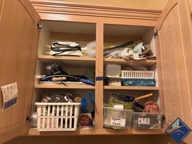 Hand Iron, Fabric Shaver, Cleaning Supplies, etc.