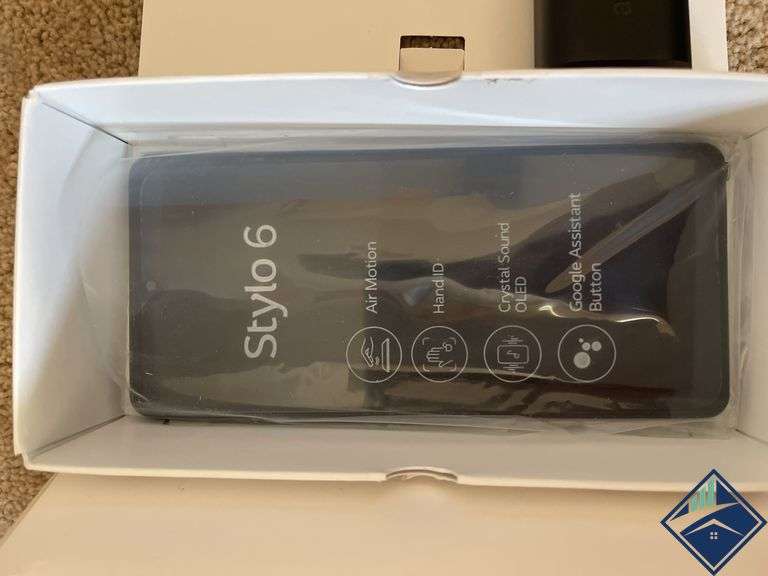 LG Stylo 6 Smartphone & Wall Charge Brick